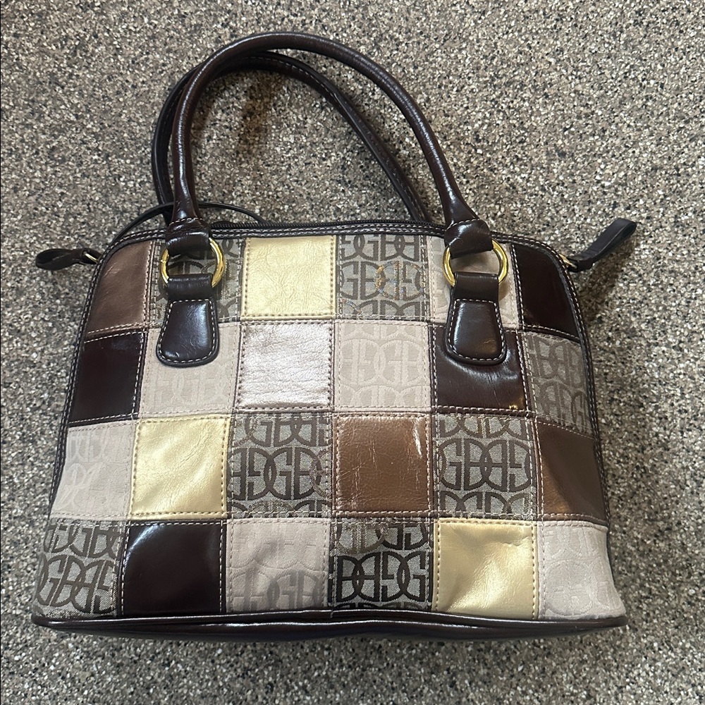 Giani Bernini Patchwork Leather Handbag - image 3
